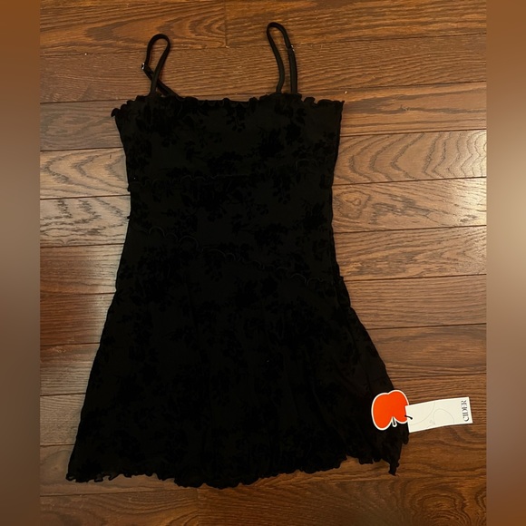 CIDER Floral Lace Mini Dres SIZE MEDIUM NWT - Picture 4 of 6